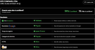 Site verificado e verdadeiro:cacobetapp.com.br